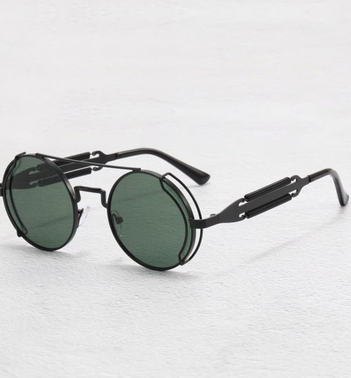 Men's Round Frame Sunglasses